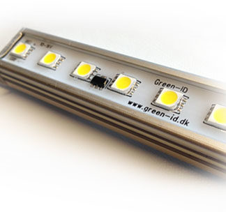 greenID LED High Power Rails varebil-belysning IP67 - 25cm - 12V