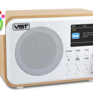 NYHET! VST DABhourHome 336 - DAB+radio trekabinett - blåtann