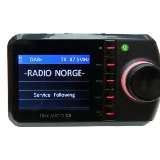 Tiny C5 - oppgrader bilstereo med Bluetooth streaming / DAB+