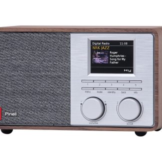 Pinell 201 - bordrado m/ DAB +/ FM / BLUETOOTH - valnøtt