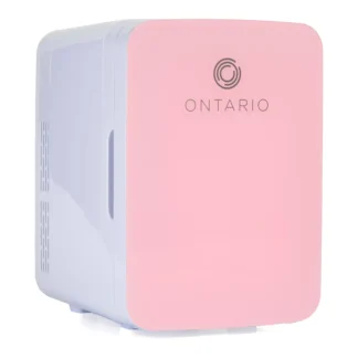 VST Ontario 10L minikjøleskap, pink/hvitt - Sendes hjem til deg for kun kr 99,- i frakt