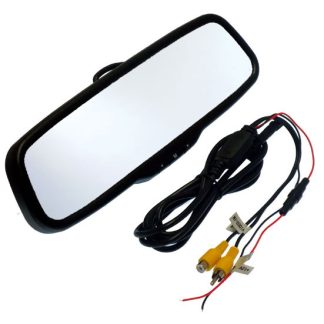 VST M-RVM500 - 5" TFT digital speilmonitor - gamle speil som brakett